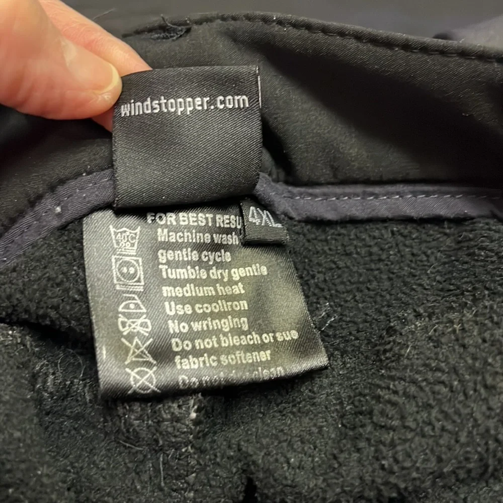 Windstopper Fleece Lined Hiking Pants Men’s Waterproof Windproof Trousers - Picture 7 of 7